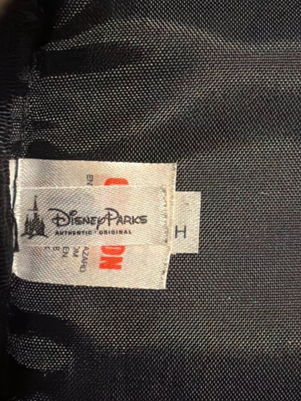 Disney Park Hidden Mickey Mouse Leopard Print Backpack Front Pocket Bookbag RARE - Picture 7 of 7